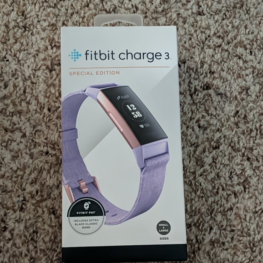 EUC Fitbit Special Edition Charge 3